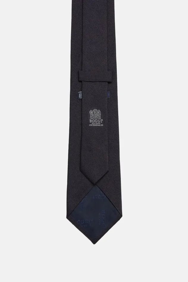 Ties Men Boggi Milano Silk Tie Blue Ties Men Boggi Milano Silk Tie Blue