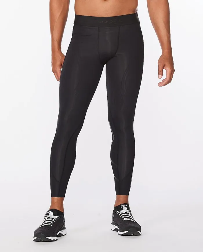 Tights Mens 2XU Force Compression Tights Blacknero