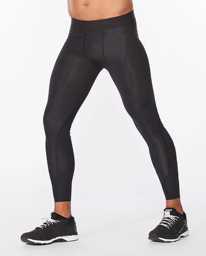 Tights Mens 2XU Force Compression Tights Blacknero