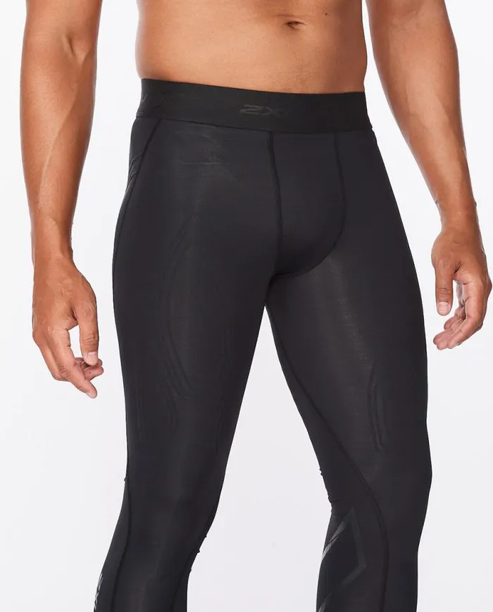 Tights Mens 2XU Force Compression Tights Blacknero