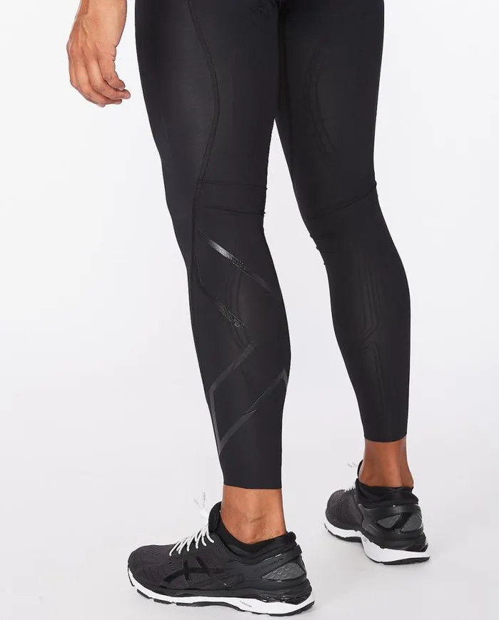 Tights Mens 2XU Force Compression Tights Blacknero