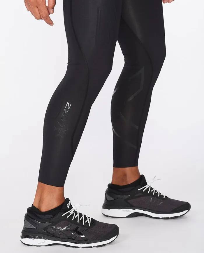 Tights Mens 2XU Force Compression Tights Blacknero