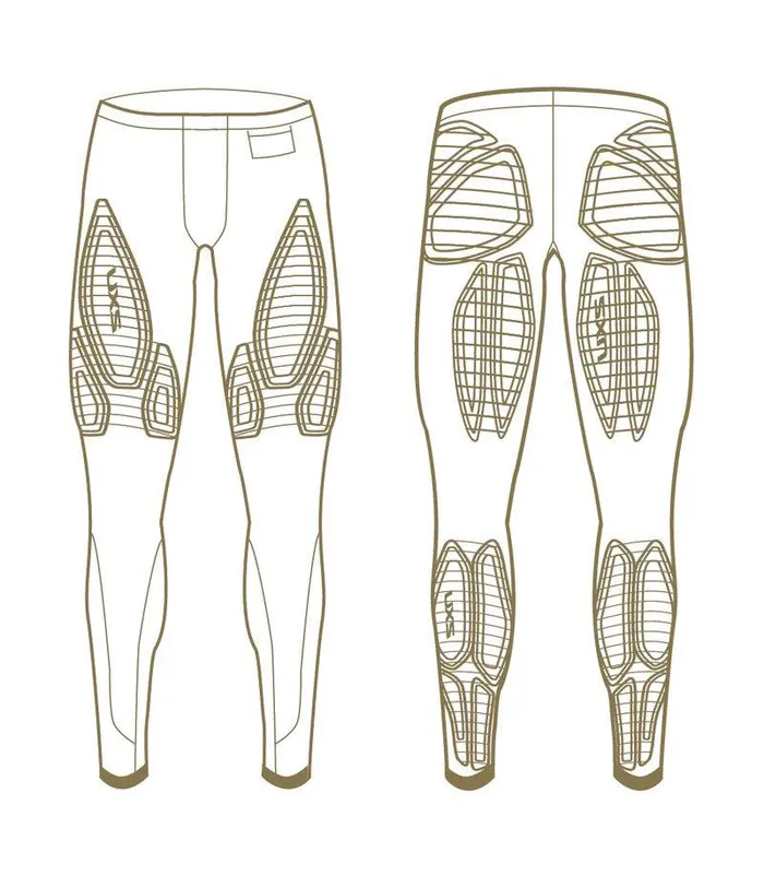 Tights Mens 2XU Force Compression Tights Blacknero