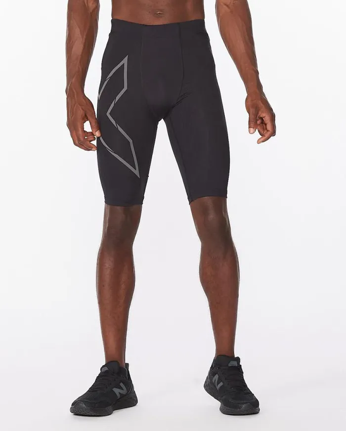 Tights Mens 2XU Light Speed Compression Shorts Blackblack Reflective