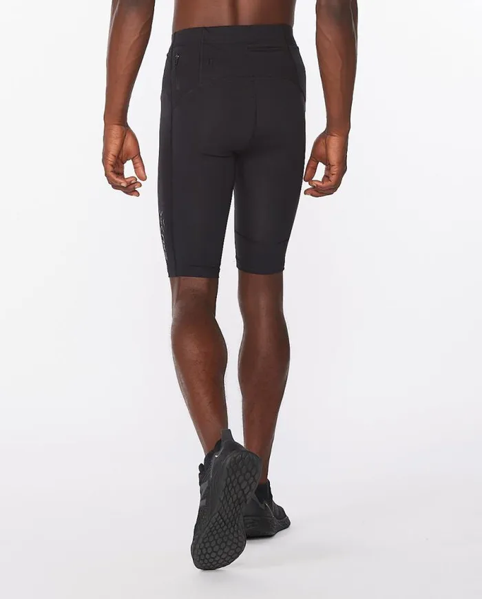 Tights Mens 2XU Light Speed Compression Shorts Blackblack Reflective