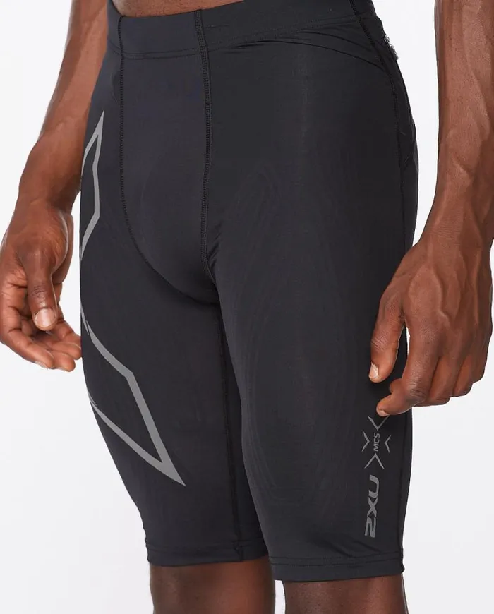 Tights Mens 2XU Light Speed Compression Shorts Blackblack Reflective