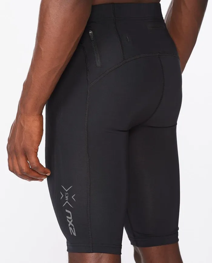 Tights Mens 2XU Light Speed Compression Shorts Blackblack Reflective