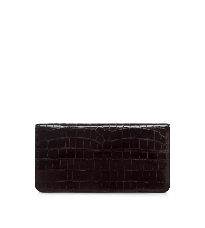 TOM FORD Clutches Women PRINTED CROC LEATHER WHITNEY EW SHOULDER BAG TOM FORD Clutches Women PRINTED CROC LEATHER WHITNEY EW SHOULDER BAG