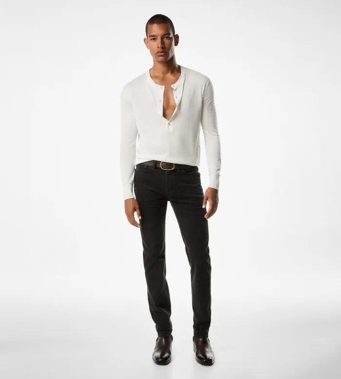 TOM FORD Denim Men 12 WAVES CORD STANDARD FIT DENIM Tawny TOM FORD Denim Men 12 WAVES CORD STANDARD FIT DENIM Tawny