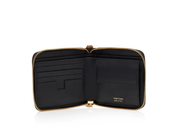 TOM FORD Small Leather Goods Men ALLIGATOR CHAIN WALLET Black TOM FORD Small Leather Goods Men ALLIGATOR CHAIN WALLET Black
