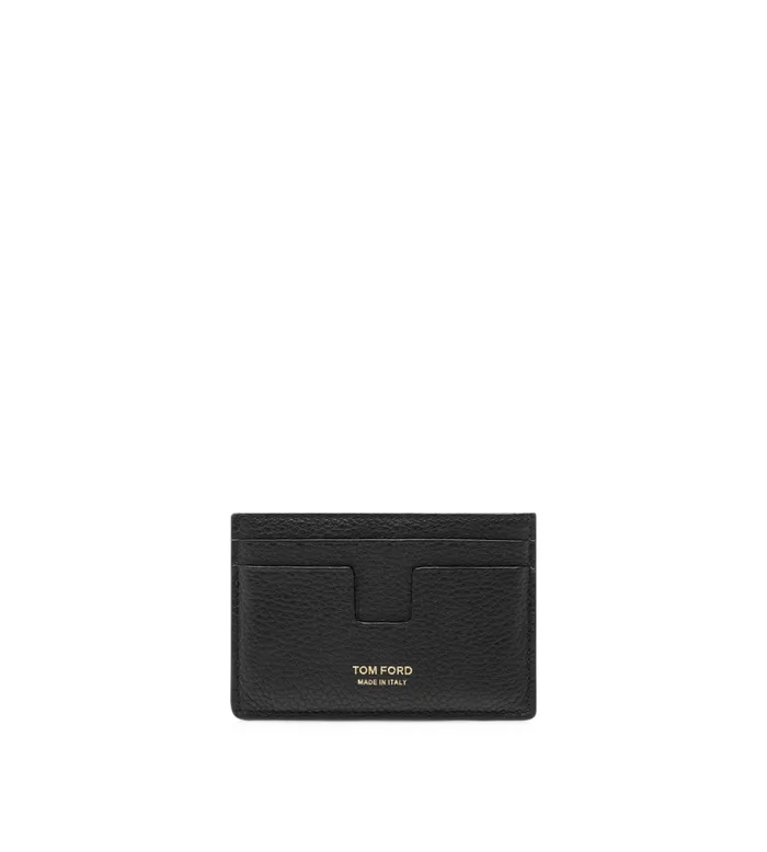 TOM FORD Small Leather Goods Men GRAIN LEATHER CLASSIC CARDHOLDER Black
