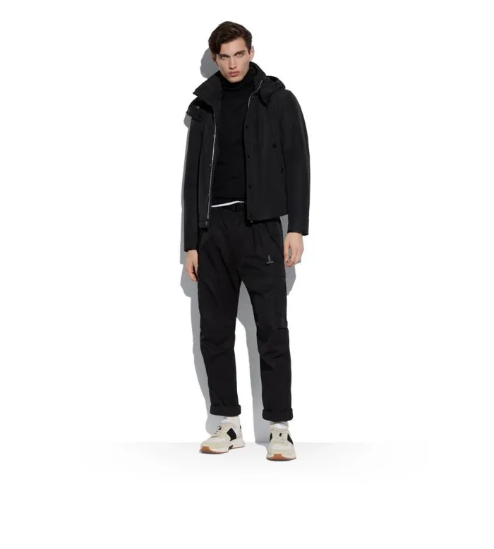 TOM FORD Sneakers Men SUEDE TECHNICAL FABRIC JAGGA SNEAKER Marbleblack White TOM FORD Sneakers Men SUEDE TECHNICAL FABRIC JAGGA SNEAKER Marbleblack White