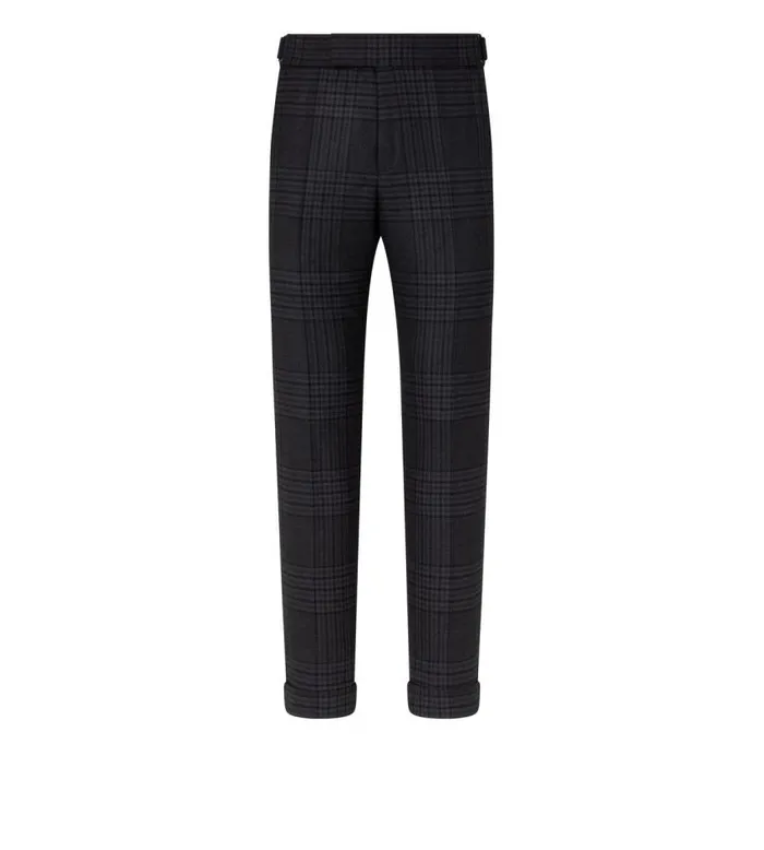 TOM FORD Suits Men GRAND CHECK SHELTON SUIT Grey TOM FORD Suits Men GRAND CHECK SHELTON SUIT Grey