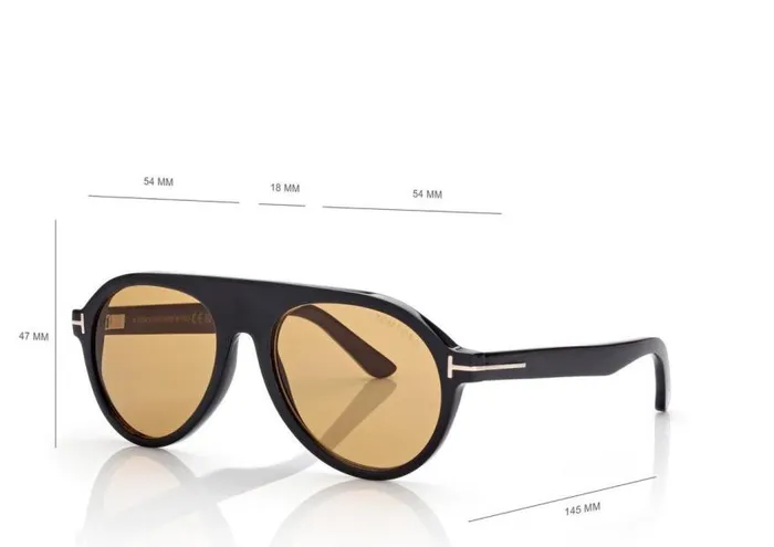 TOM FORD Sunglasses MenWomen PILOT HORN SUNGLASSES TOM FORD Sunglasses MenWomen PILOT HORN SUNGLASSES