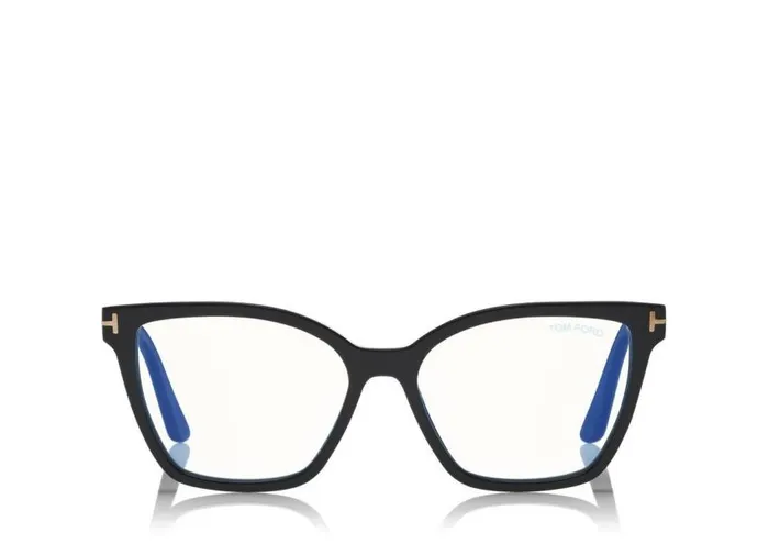 TOM FORD Sunglasses Women DOUBLE CLIP ON BLUE BLOCK OPTICALS Black TOM FORD Sunglasses Women DOUBLE CLIP ON BLUE BLOCK OPTICALS Black