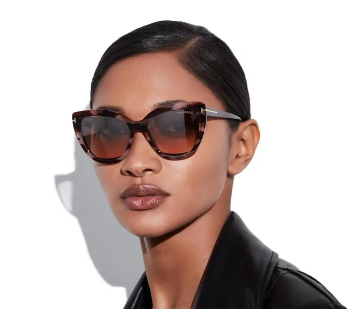 TOM FORD Sunglasses Women DOUBLE CLIP ON BLUE BLOCK OPTICALS Black TOM FORD Sunglasses Women DOUBLE CLIP ON BLUE BLOCK OPTICALS Black