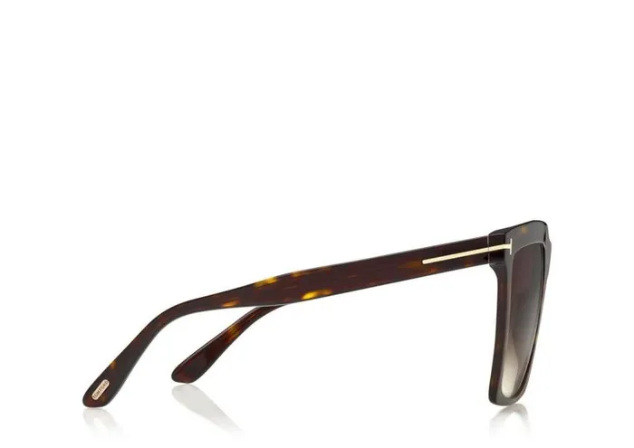 TOM FORD Sunglasses Women POLARIZED SABRINA SUNGLASSES Dark Havana TOM FORD Sunglasses Women POLARIZED SABRINA SUNGLASSES Dark Havana