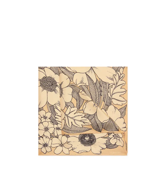 TOM FORD Ties and Bow Ties Men FLORAL POCKET SQUARE TOM FORD Ties and Bow Ties Men FLORAL POCKET SQUARE