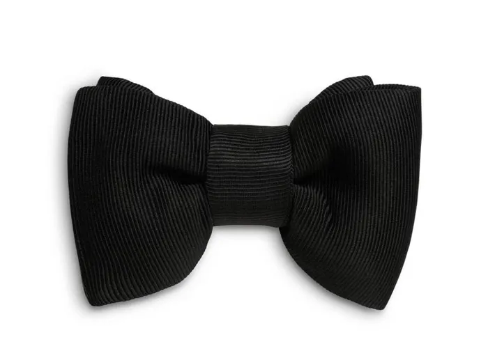 TOM FORD Ties and Bow Ties Men GROSGRAIN CLASSIC PRETIED EVENING BOW TIE Black