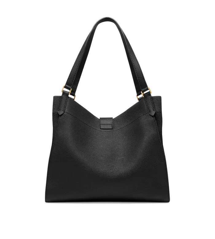 TOM FORD Totes Women GRAIN LEATHER TARA LARGE TOTE Black TOM FORD Totes Women GRAIN LEATHER TARA LARGE TOTE Black