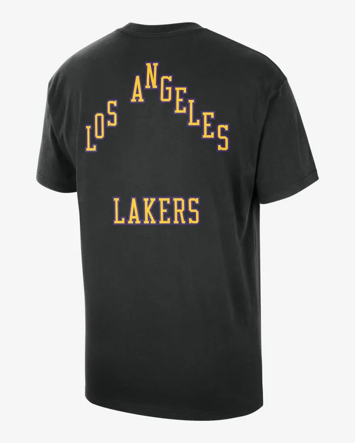 Tops And TShirts Men Nike Los Angeles Lakers 202324 City Edition Black