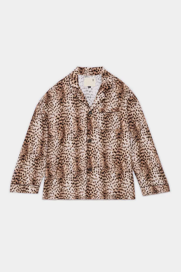 Tops Women Pj Top 8211 Cheetah R13