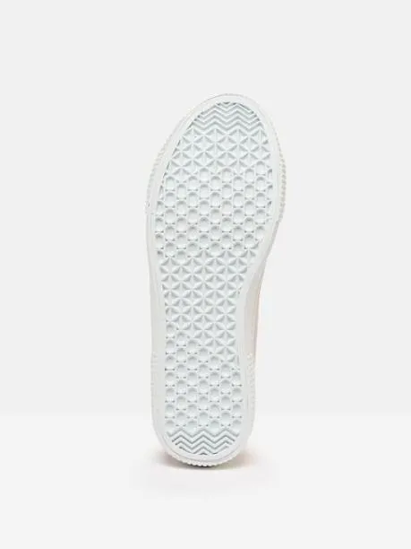 Trainers Women Joules Pink Canvas Pumps