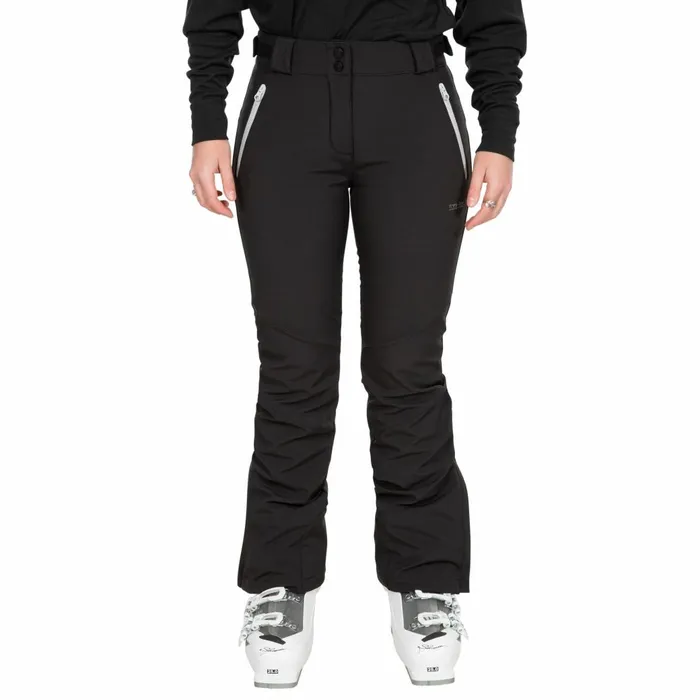 Trespass Salopettes Slim Fit With Microfleece Lois Black Women Trespass Salopettes