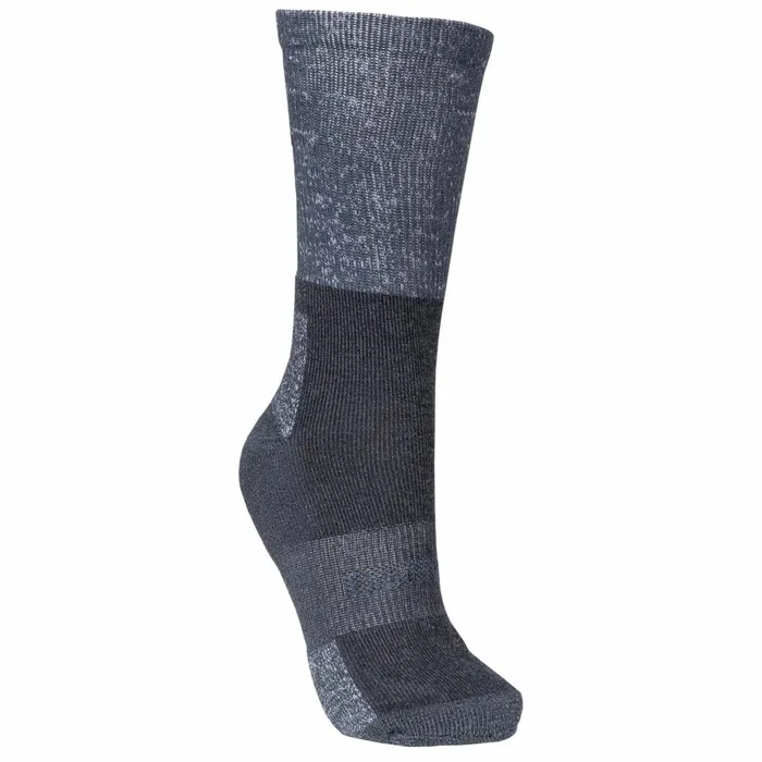 Trespass Walking Socks Coolmax Breathable Leader Grey Marl Women Trespass Socks