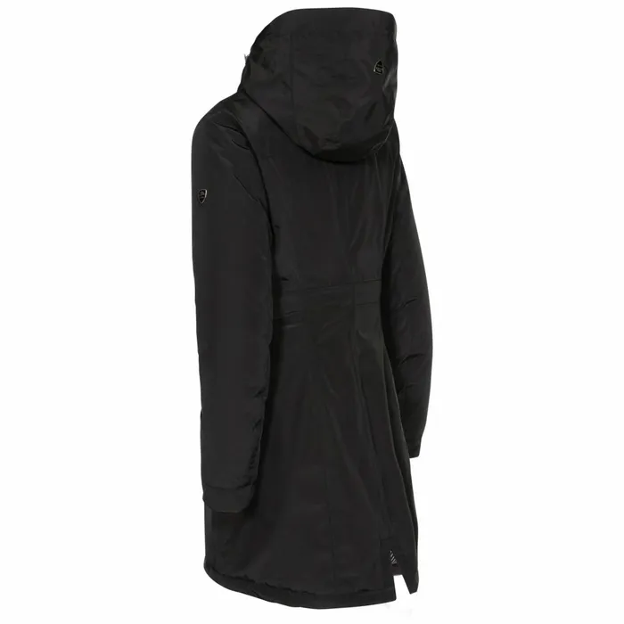 Trespass Waterproof Jacket Quilted Lining Carolina Black Women Trespass Waterproof Jackets Trespass Waterproof Jacket Quilted Lining Carolina Black Women Trespass Waterproof Jackets