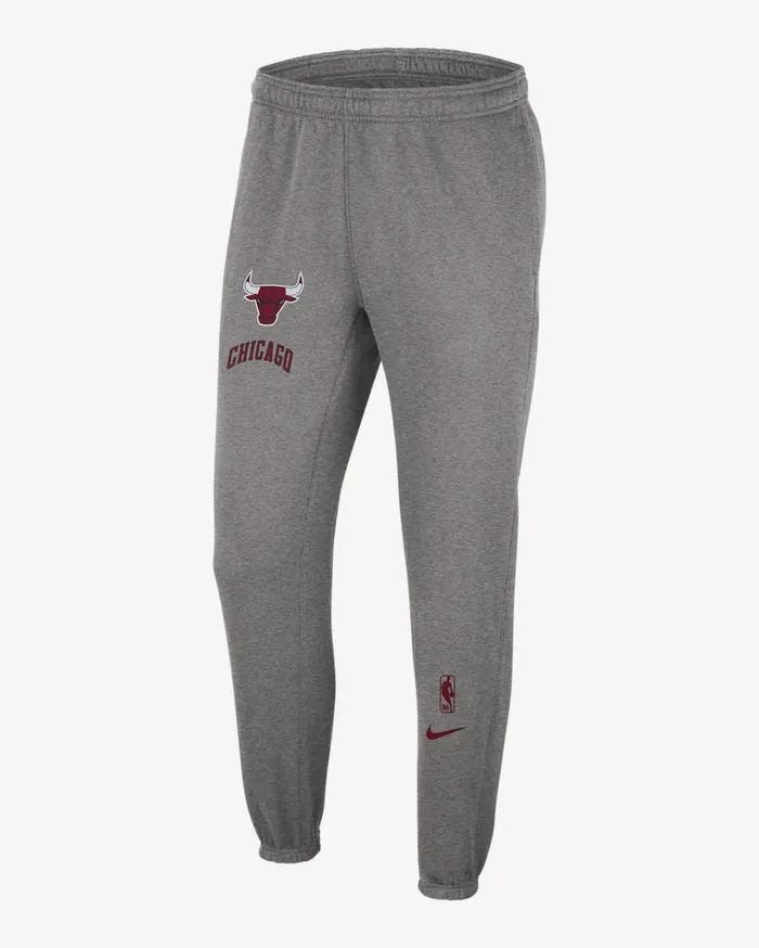 Trousers And Tights Men Nike Chicago Bulls Courtside City Edition Dark Grey Heather