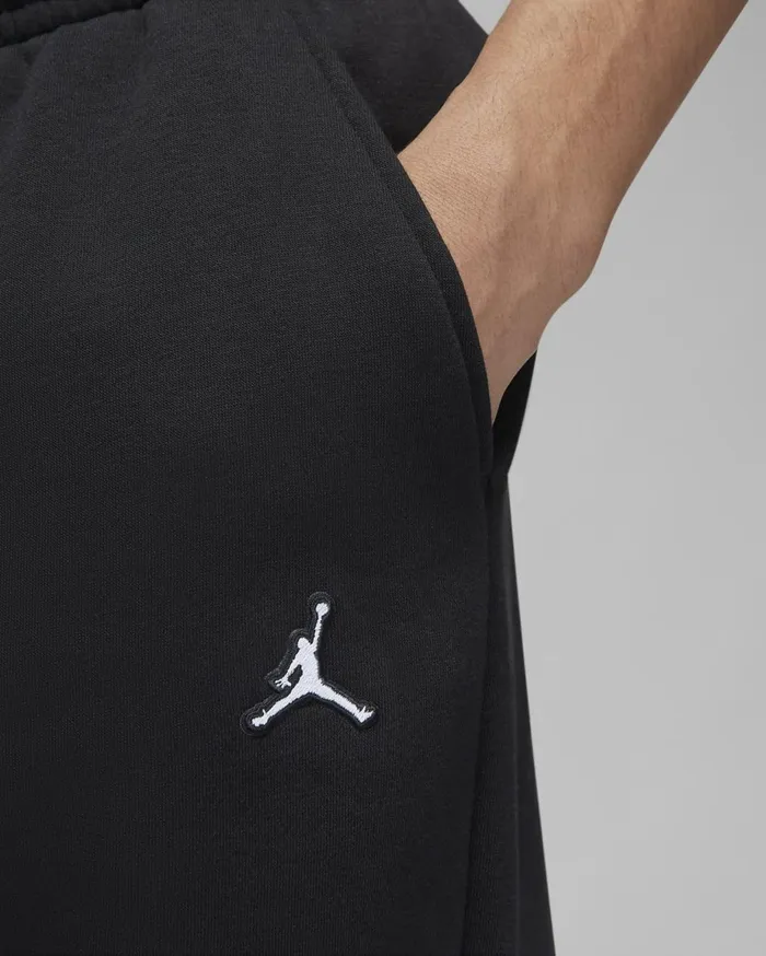 Trousers And Tights Men Nike Jordan Brooklyn Fleece Blackblackwhite
