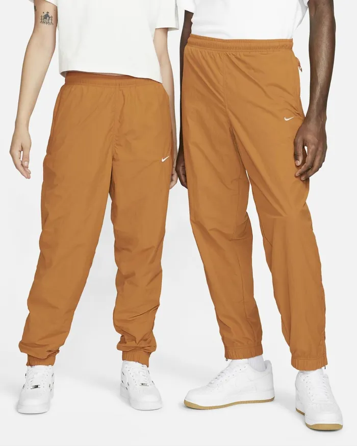 Trousers And Tights Men Nike Sportswear Solo Swoosh Desert Ochrewhite