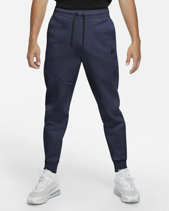 Trousers And Tights Men Nike Sportswear Tech Fleece Midnight Navyblack