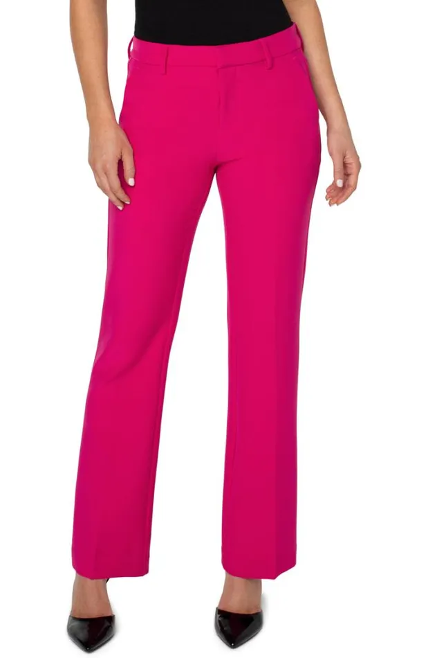 TROUSERS Women Liverpool Los Angeles KELSEY FLARE TROUSER Pink Topaz