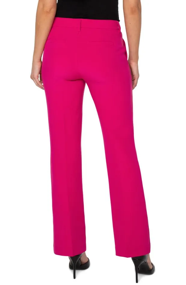 TROUSERS Women Liverpool Los Angeles KELSEY FLARE TROUSER Pink Topaz