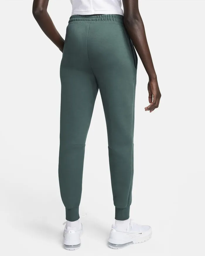 Trousers Women Nike Sportswear Tech Fleece Deep Jungleblack