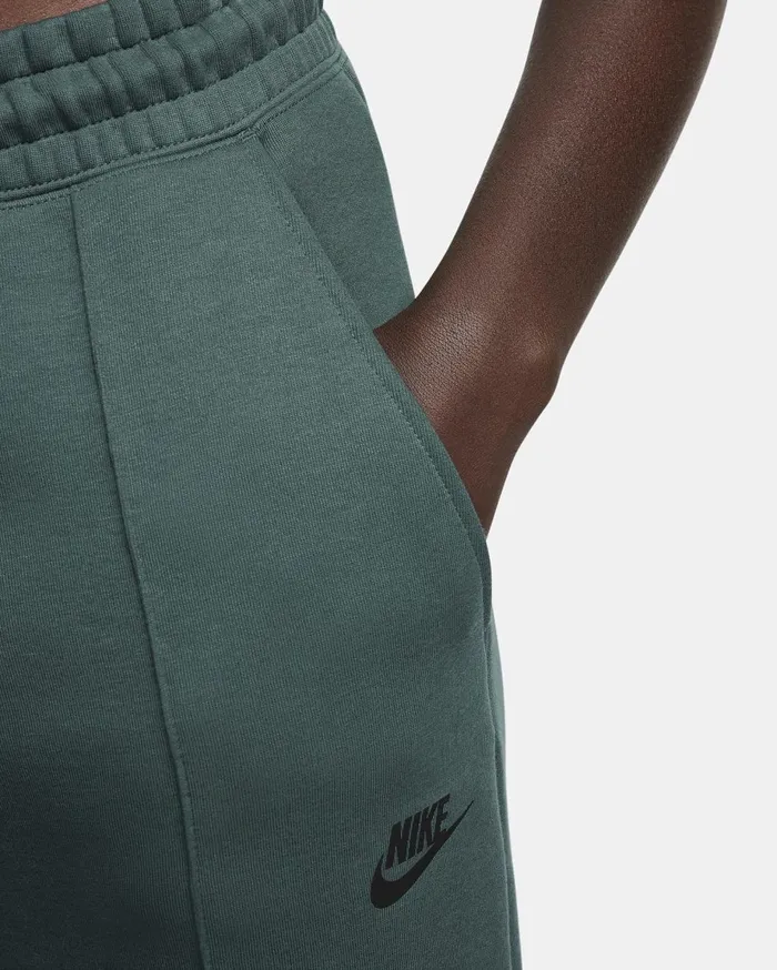 Trousers Women Nike Sportswear Tech Fleece Deep Jungleblack