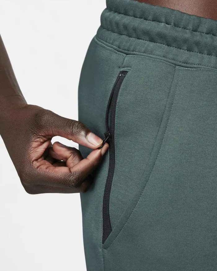 Trousers Women Nike Sportswear Tech Fleece Deep Jungleblack