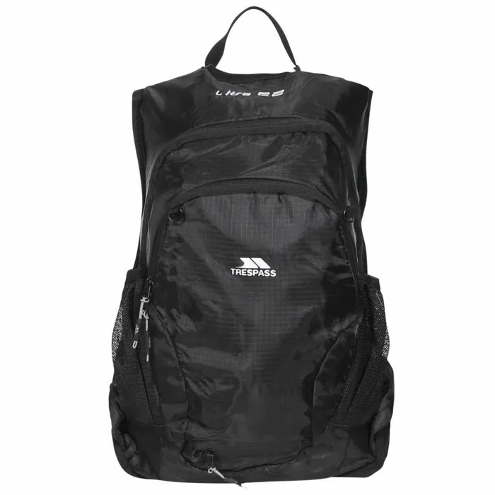 Ultra 22L Cycling Hydration Backpack Black Men Trespass Backpacks