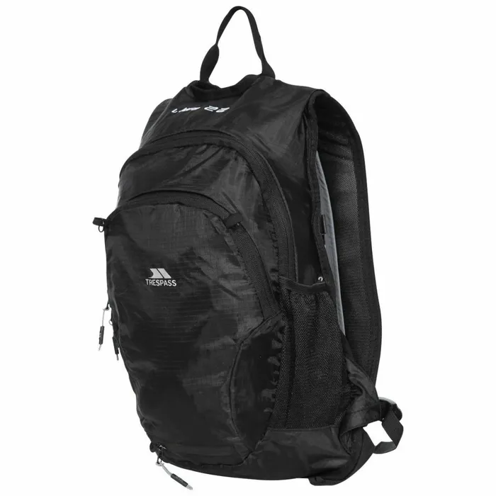 Ultra 22L Cycling Hydration Backpack Black Men Trespass Backpacks