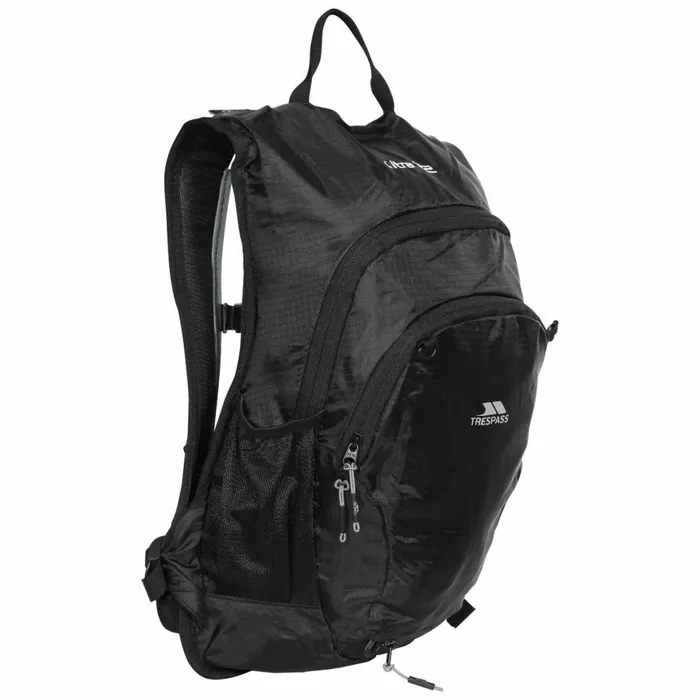 Ultra 22L Cycling Hydration Backpack Black Men Trespass Backpacks