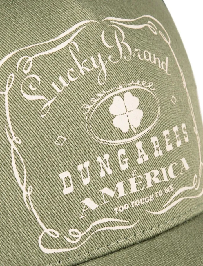 Vintage Lucky Brand Trucker Bright Green Men Lucky Brand Hats