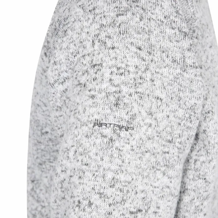 Wallow Marl Fleece Jacket Grey Marl Men Trespass Fleeces