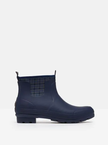 Wellies Women Joules Navy Blue Neoprene Lined Ankle Wellies