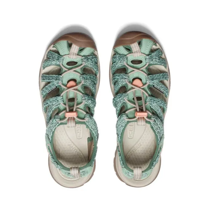 Whisper Granite GreenPeach Parfait Closed Toe Sandal Women KEEN Casual Whisper Granite GreenPeach Parfait Closed Toe Sandal Women KEEN Casual