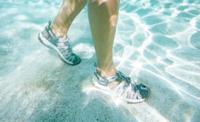 Whisper Granite GreenPeach Parfait Closed Toe Sandal Women KEEN Water Whisper Granite GreenPeach Parfait Closed Toe Sandal Women KEEN Water