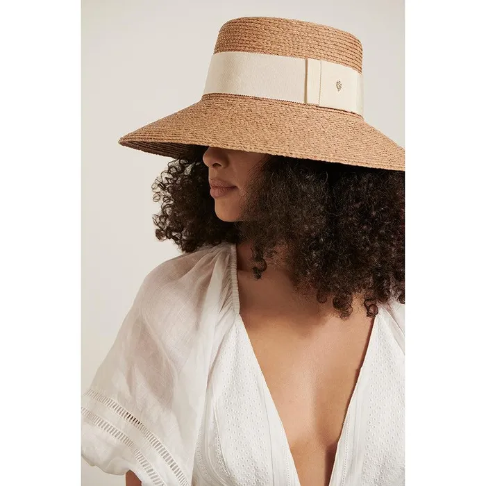 Wide Brim Hats Helen Kaminski Easton Nougatcream