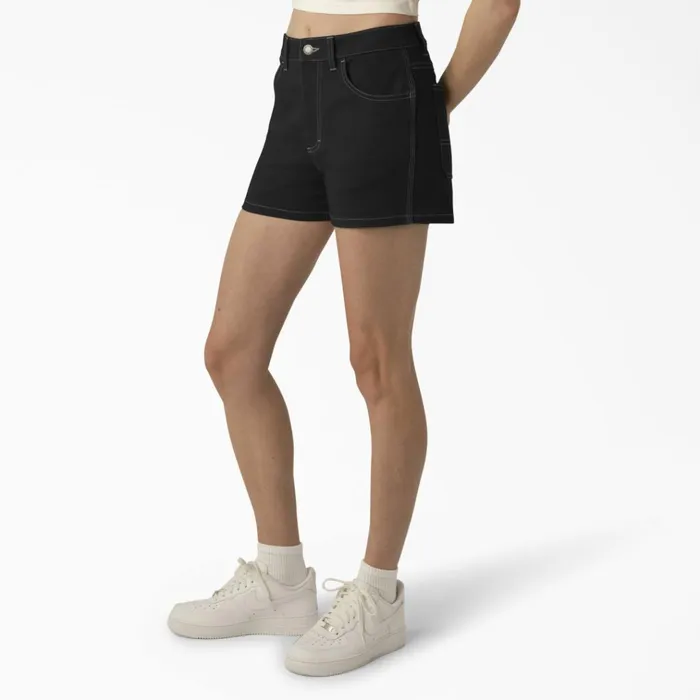 Women039s Carpenter Shorts 3034 Black Black bkx Women Dickies Carpenter Women039s Carpenter Shorts 3034 Black Black bkx Women Dickies Carpenter