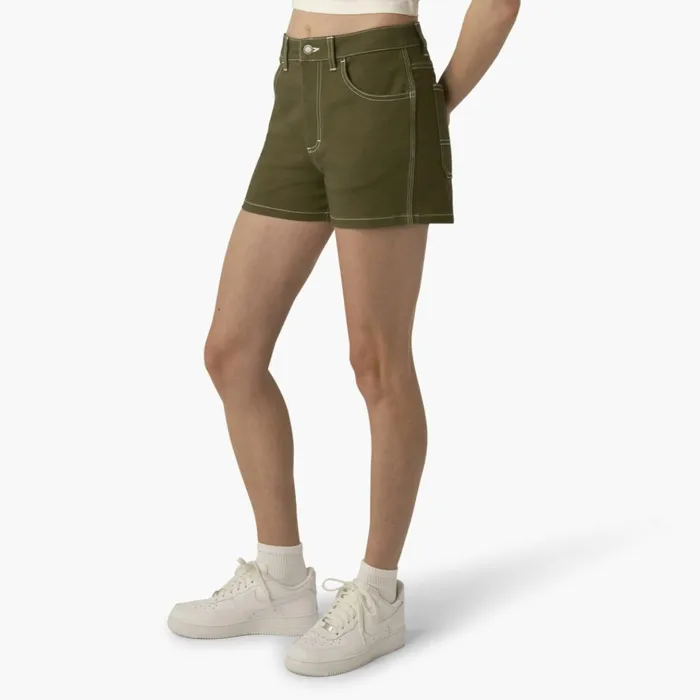 Women039s Carpenter Shorts 3034 Military Green Military Green ml Women Dickies Carpenter Women039s Carpenter Shorts 3034 Military Green Military Green ml Women Dickies Carpenter